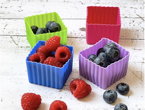Yumbox Silikonesæt Multifarvet 8-pak