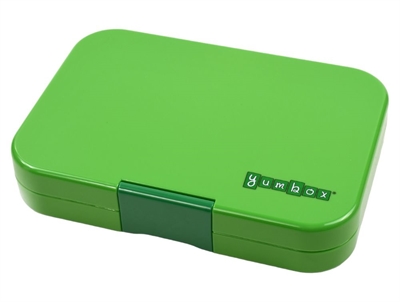 Yumbox tapas xl madkasse i grøn med lukket låg