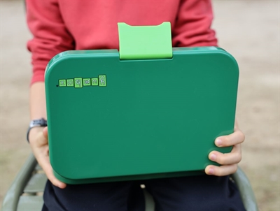 Yumbox Tapas xl madkasse grøn/jungle med 5 rum